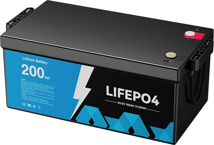 24V 25.6V 200Ah LiFePO4 Battery